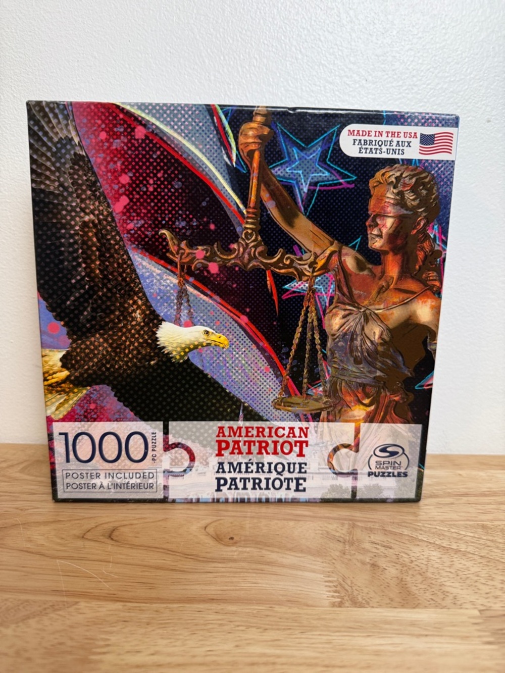 Made in the USA | Spin Master American Patriot 1000-Piece Puzzle -
